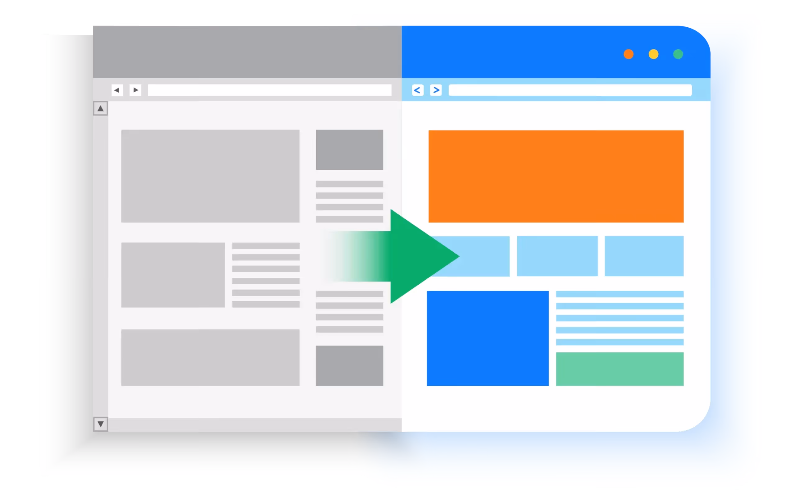 Domain Forward dashboard showing domain forwarding rules