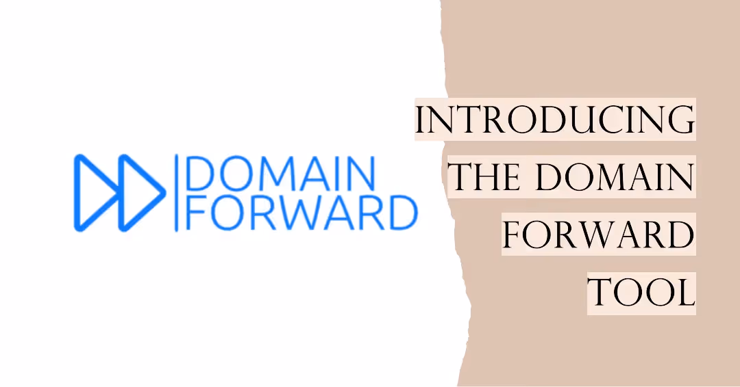 Launch of the Domain Forward domain redirect tool